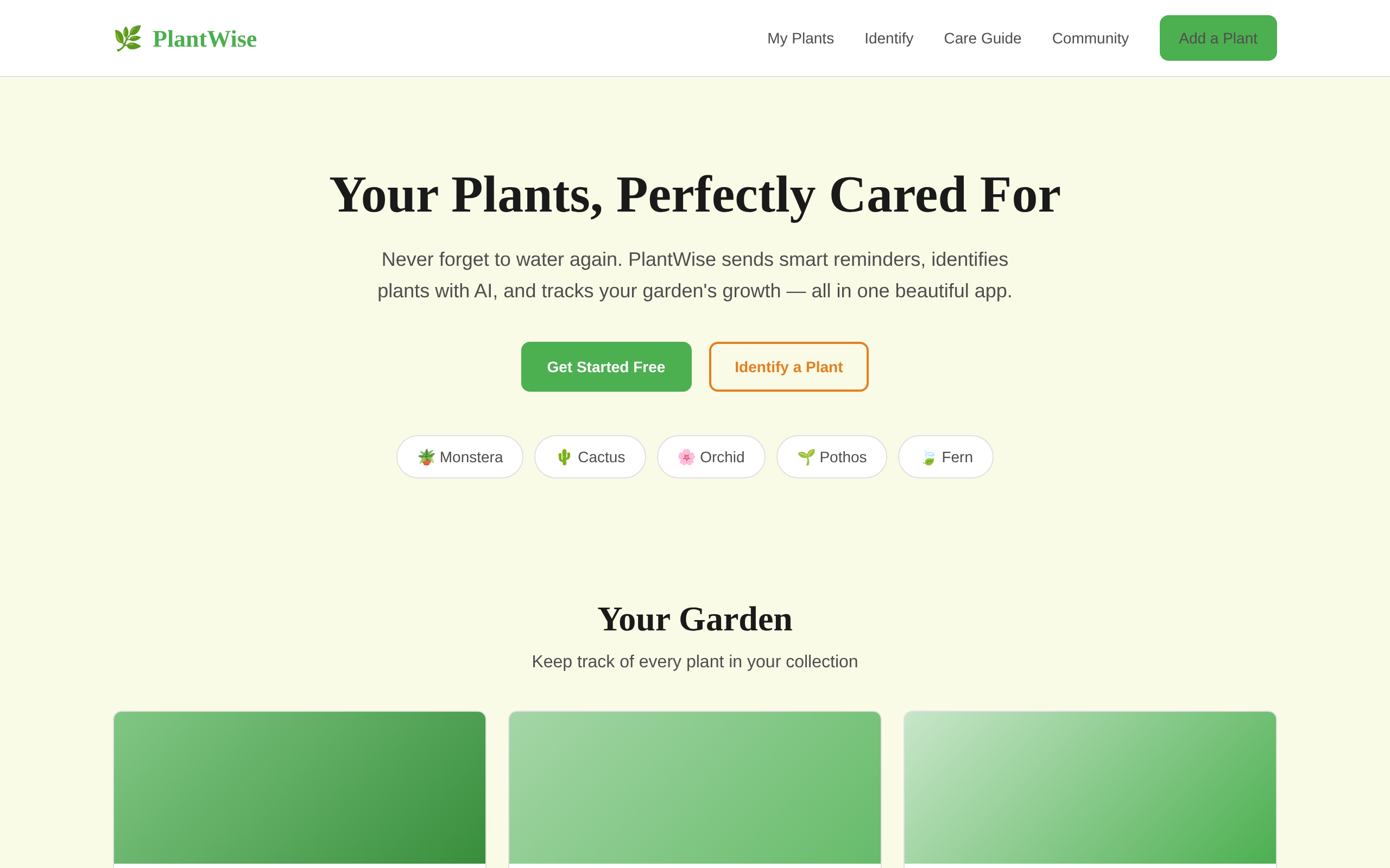 PlantWise — Plant Care Companion